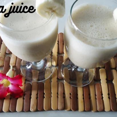 Banana Juice Recipe