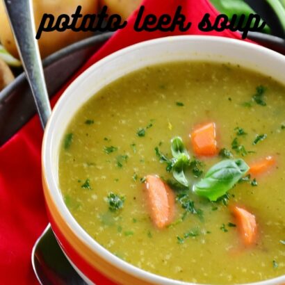 Method and benefits of making Potato Leek Soup