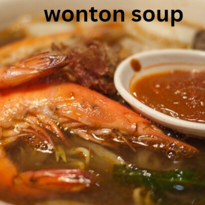 Wonton soup recipe