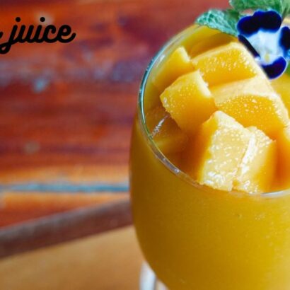 mango juice recipe