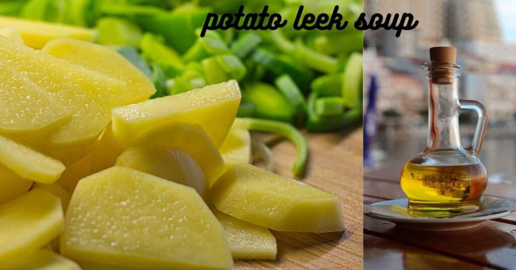 Potato leek soup
