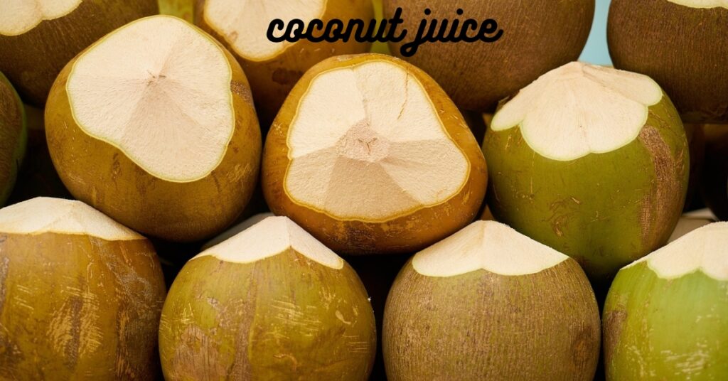 How to make best coconut juice