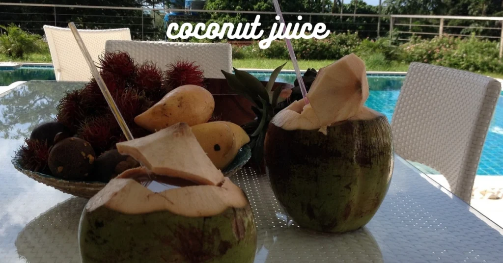 How to make best coconut juice