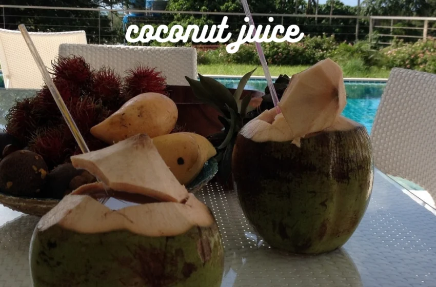 How to make best coconut juice