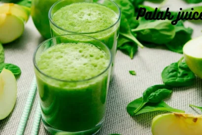 Thumbnail for How to make spinach juice recipe/weight loss palak juice recipe