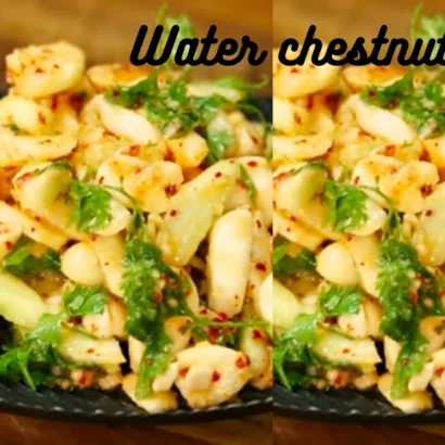 Weight Losse Water chestnut salad recipe