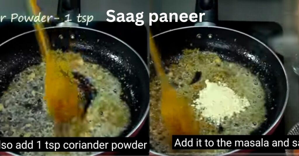 Saag Paneer Recipe